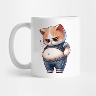 The Chubby Cat Conundrum Mug